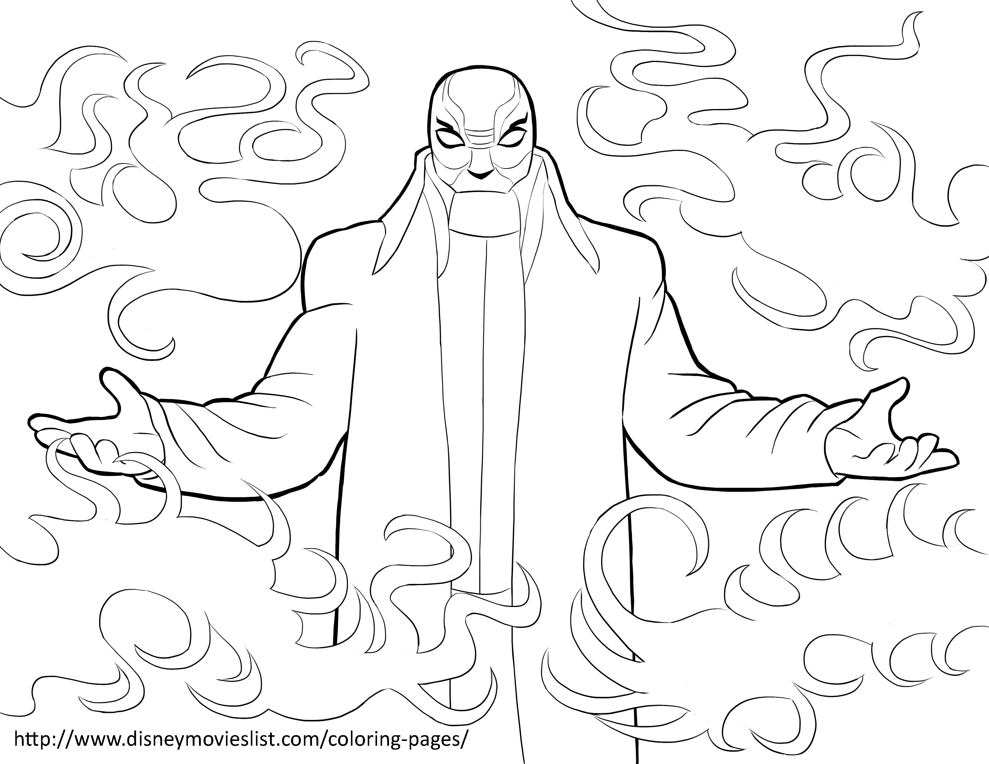 Yokai Printable Coloring Pages Big Hero 6 3300x2550 Yokai Printable Coloring Pages Big Hero 6
