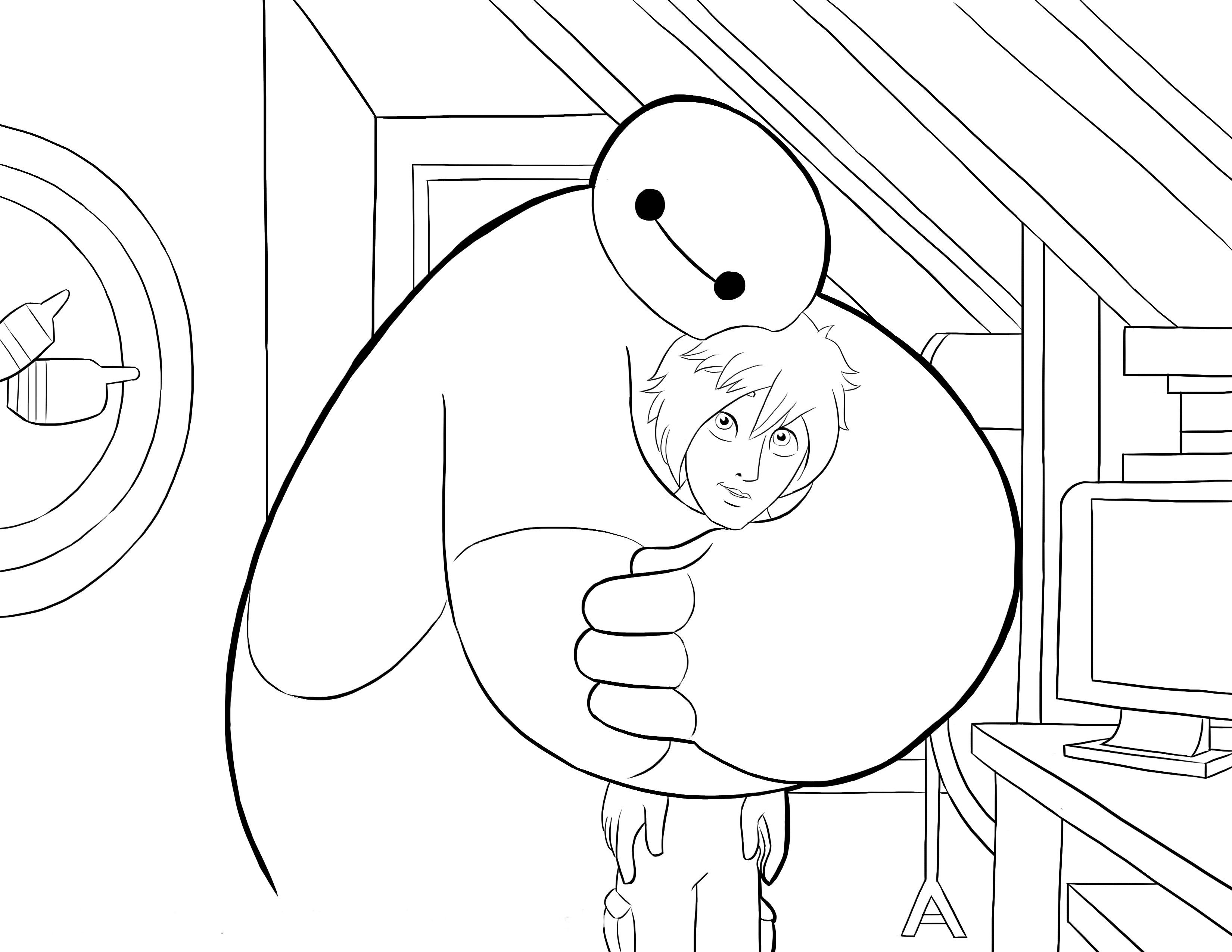 Desenhos Para Colorir Big Hero 6 Big Hero 3300x2550 Desenhos Para Colorir Big Hero 6 Big Hero