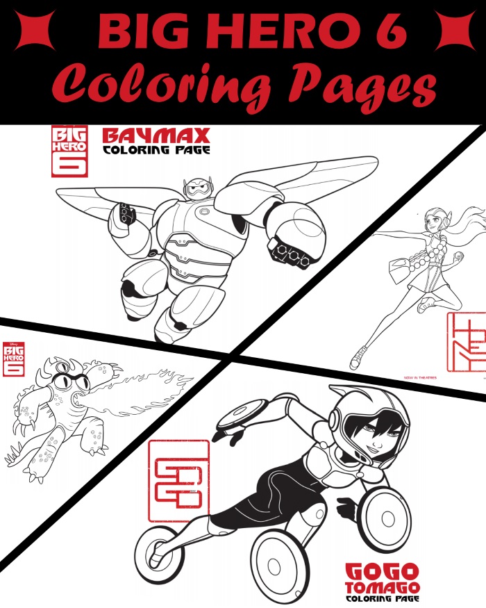 Big Hero 6 Coloring Pages 700x875 Big Hero 6 Coloring Pages