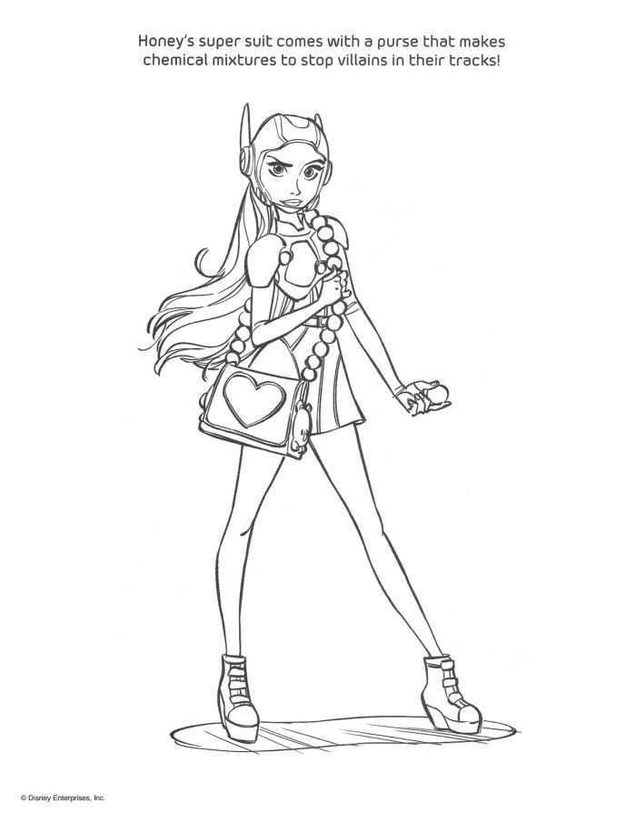 Big Hero 6 Coloring Pages And Activity Sheets 700x905 Big Hero 6 Coloring Pages And Activity Sheets