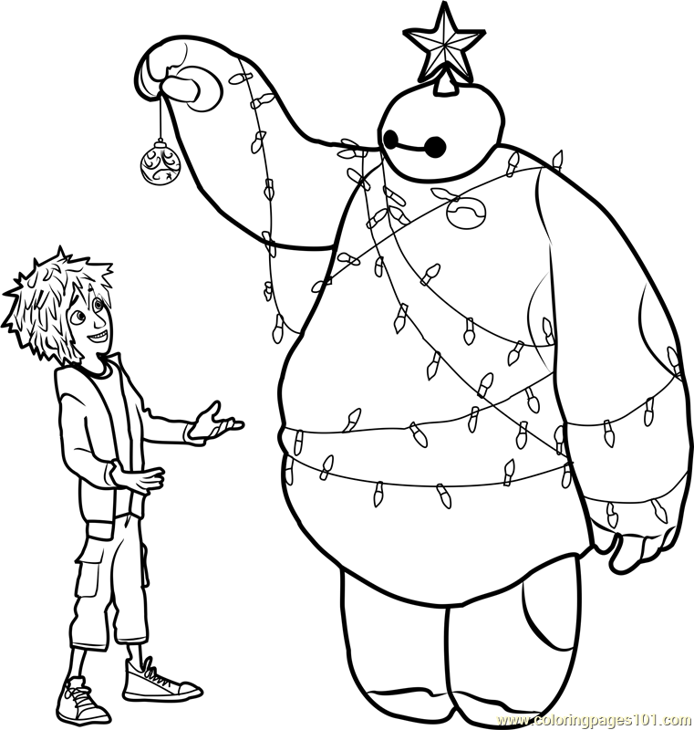 Big Hero 6 Coloring Pages Color Bros 761x800 Big Hero 6 Coloring Pages Color Bros