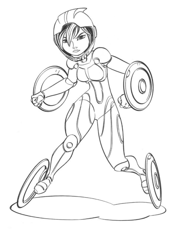 Kids N 35 Coloring Pages Of Big Hero 6 595x777 Kids N 35 Coloring Pages Of Big Hero 6