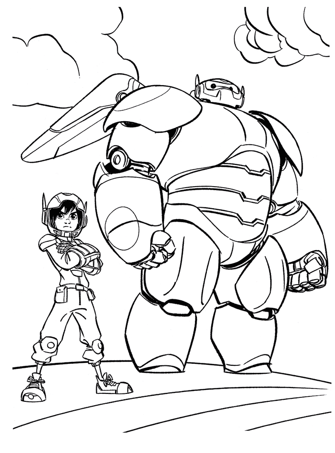 Top 25 Big Hero 6 Coloring Pages Baymax, Hero And Fans 682x920 Top 25 Big Hero 6 Coloring Pages Baymax, Hero And Fans
