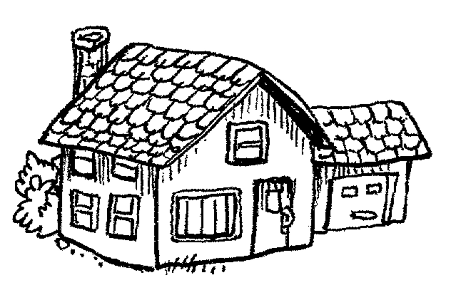 Destiny Coloring Pictures Of A House Free Pages Outline Images 1500x966 Destiny Coloring Pictures Of A House Free Pages Outline Images
