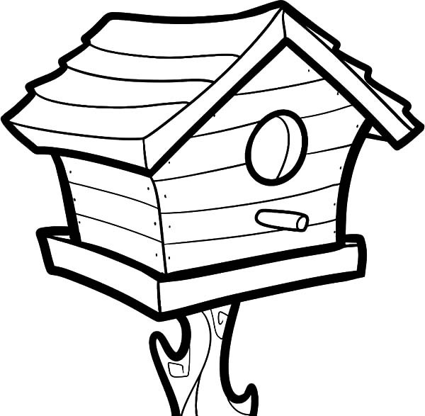 Big Bird House Coloring Pages Best Place To Color 600x587 Big Bird House Coloring Pages Best Place To Color