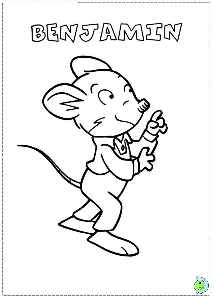 691x960 Geronimo Stilton Coloring Pages To Download And Print For Free