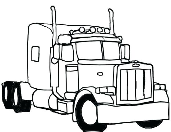 Semi Coloring Pages Semi Tow Truck Coloring Pages Big Printable 550x426 Semi Coloring Pages Semi Tow Truck Coloring Pages Big Printable