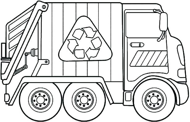 Truck Coloring Pages 615x395 Truck Coloring Pages
