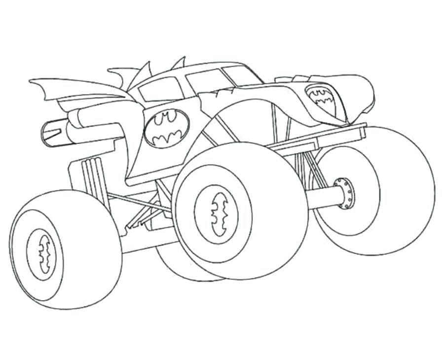 900x694 Bigfoot Monster Truck Coloring Pages Scary Monster Coloring Pages