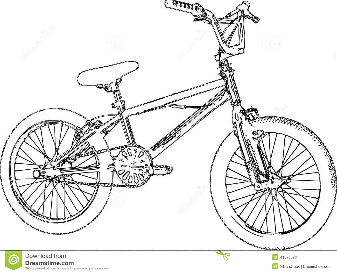Bike Coloring Pages