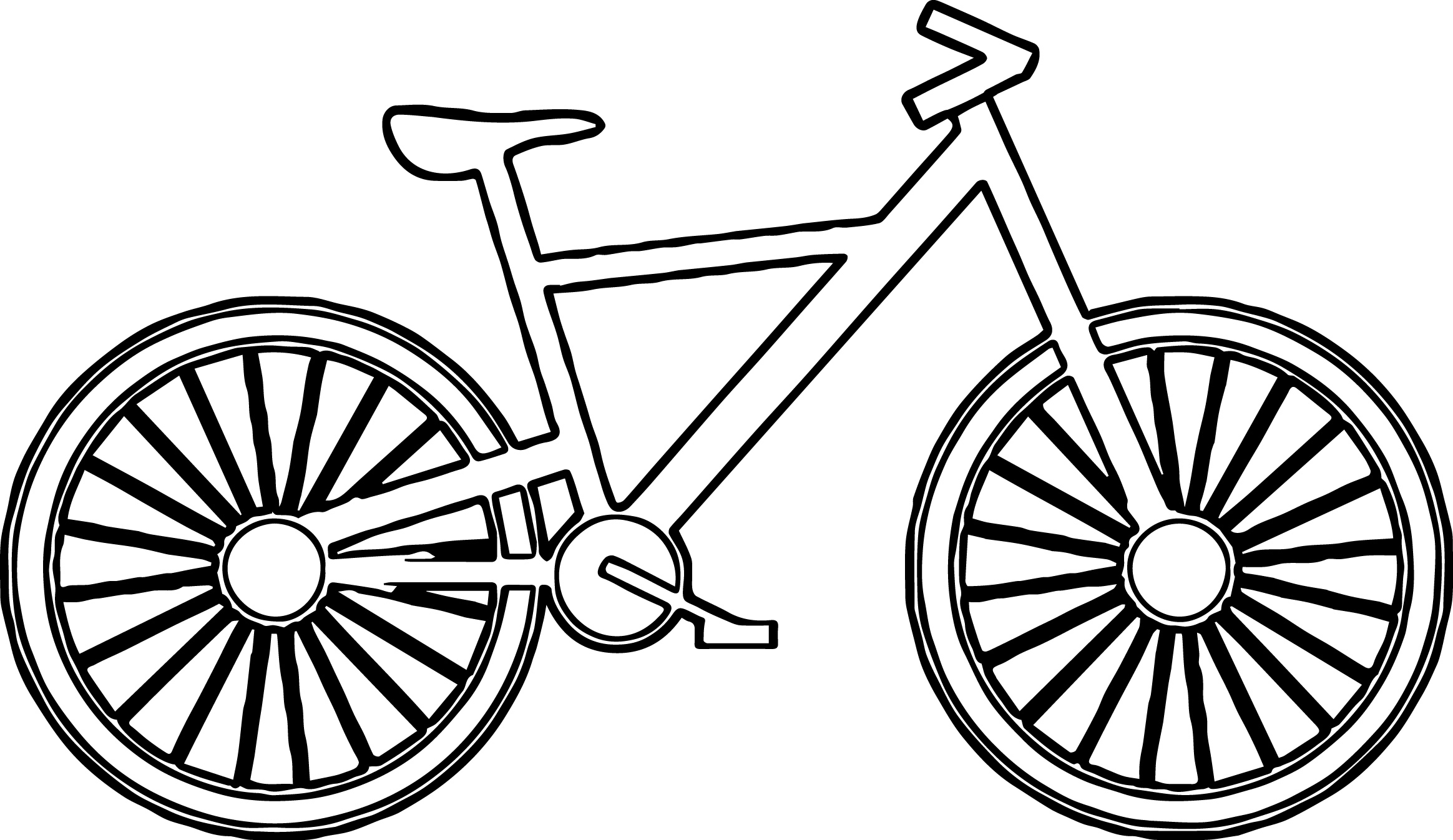 2328x1346 Bicycles Coloring Page Bicycle Pages Safety Free In Qqa Me