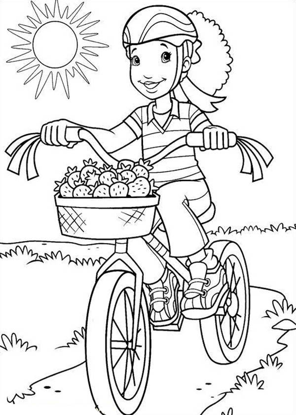 600x840 Drawn Bicycle Colouring Fresh Bicycle Coloring Book