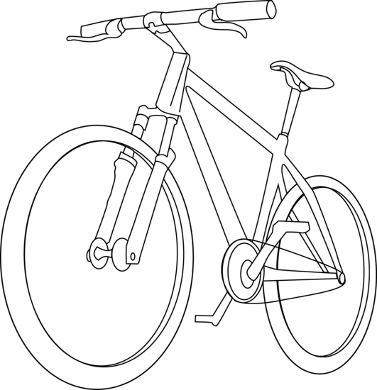 531x550 Bike Coloring Pages 6