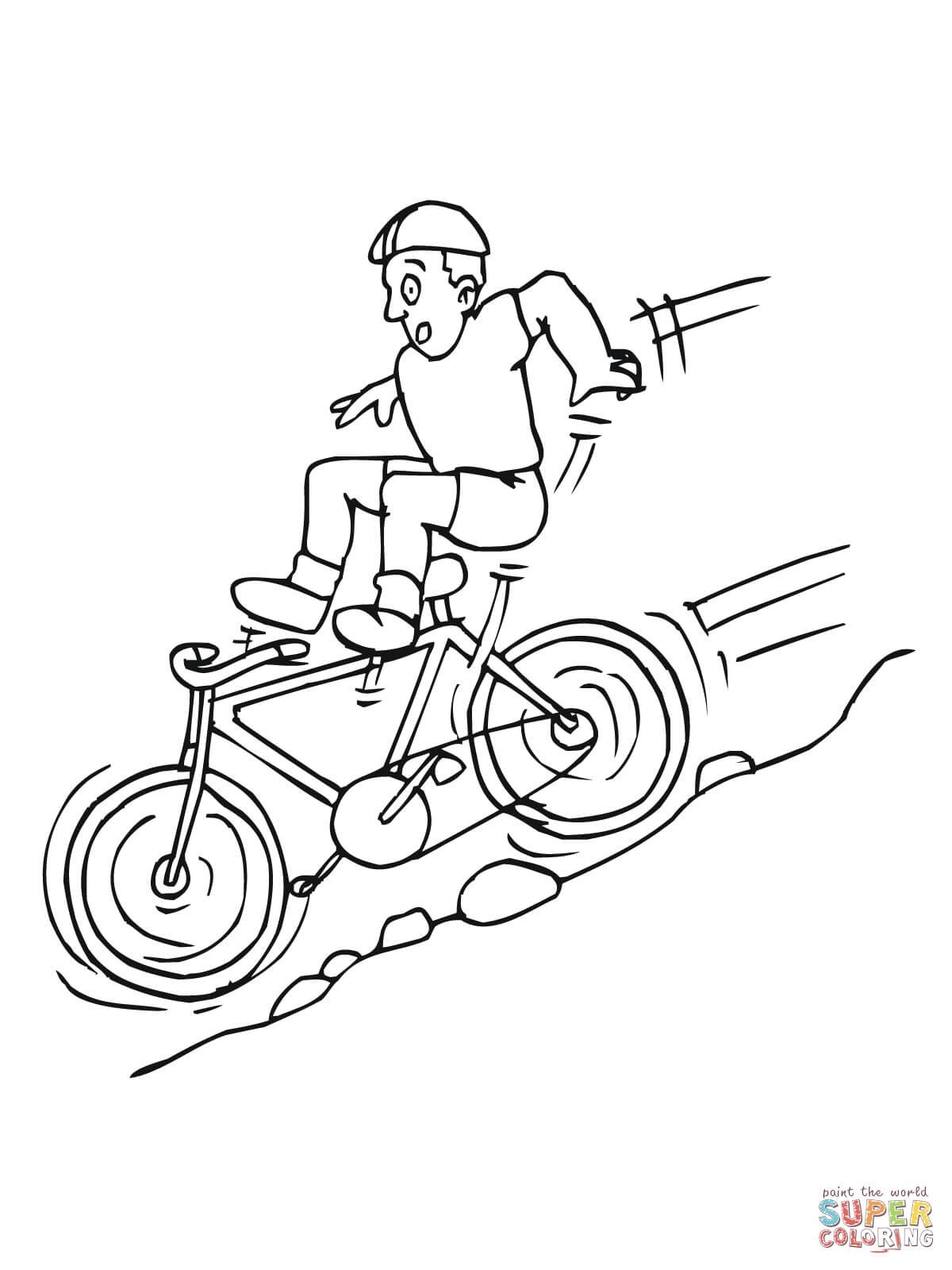 1200x1600 Beautiful A Bicycle Coloring Book Vehicle Coloring Page