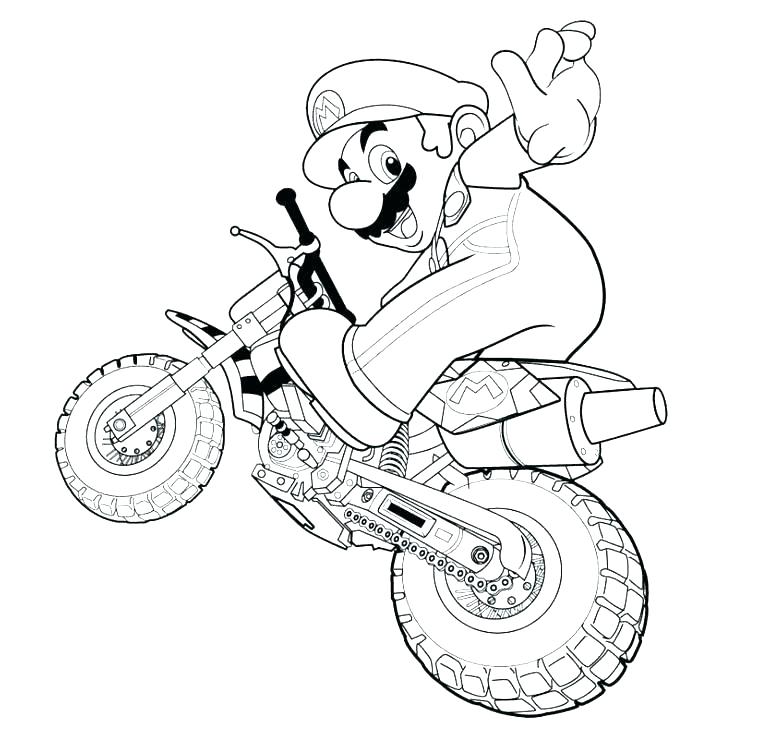 784x732 Bike Coloring Pages Old Bike Coloring Page Quad Bike Coloring