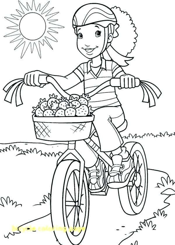 600x840 Bike Safety Coloring Pages Bicycle Coloring Pages Bicycle Coloring