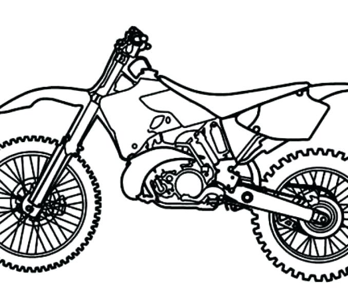 Bike Coloring Pages For Kids at GetColorings.com | Free printable ...