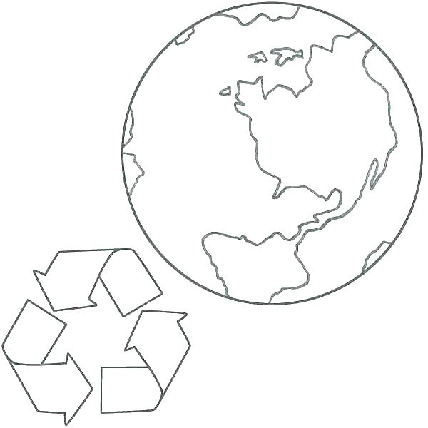 This Coloring Page For Kids Features A Recycling Bin Recycling 600x600 This Coloring Page For Kids Features A Recycling Bin Recycling