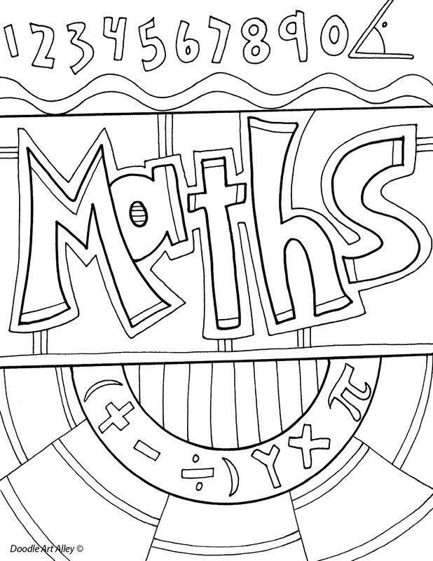 618x800 16 Beautiful Images Of Doodle Art Alley Math Free Coloring Pages