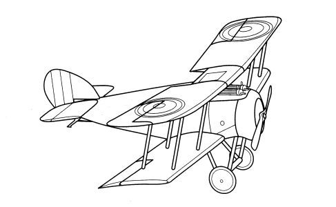 Biplane Coloring Page Biplanes Airplanes 487x300 Biplane Coloring Page Biplanes Airplanes