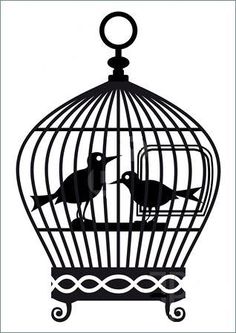 236x333 Bird Gathering In One Big Bird Cage Coloring Pages Bird Gathering