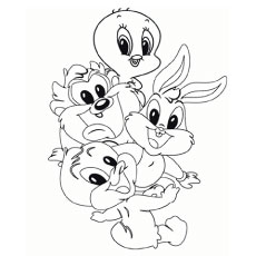 230x230 Top 10 Free Printable Tweety Bird Coloring Pages Online