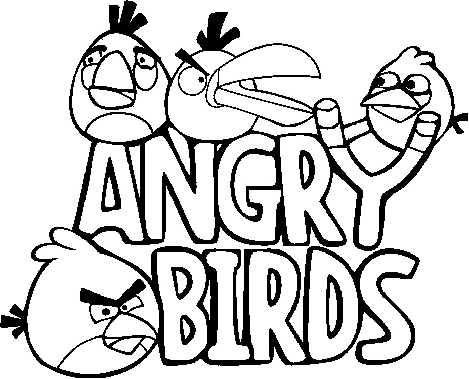 927x749 Angry Bird Coloring Pages Printable Coloring Pages Free Download