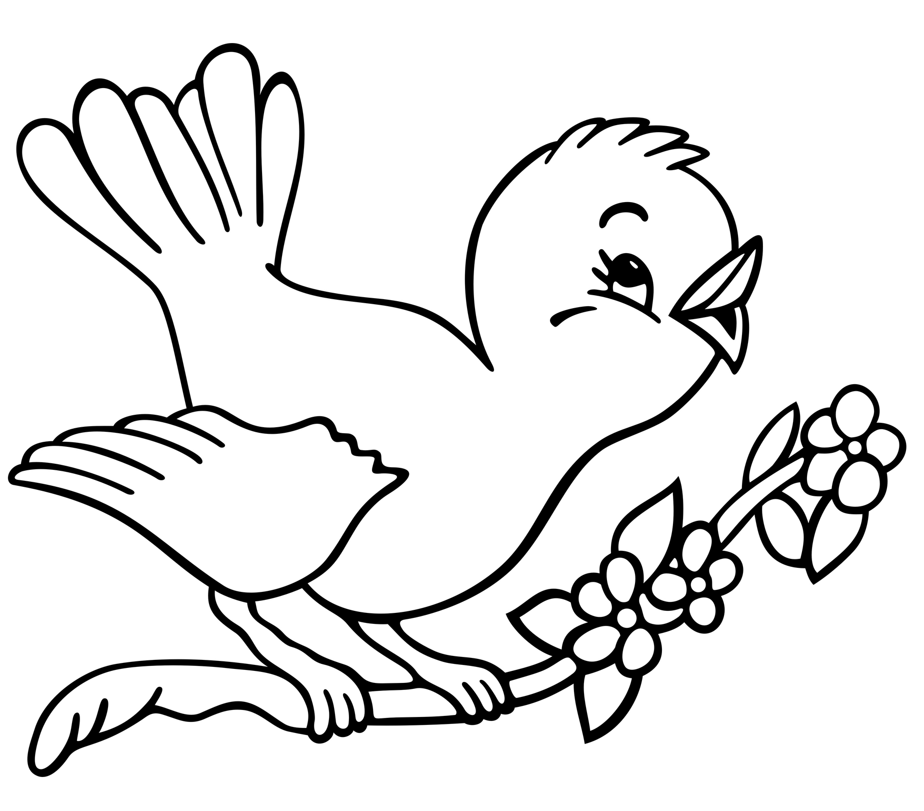Bird Coloring Pages for Kids