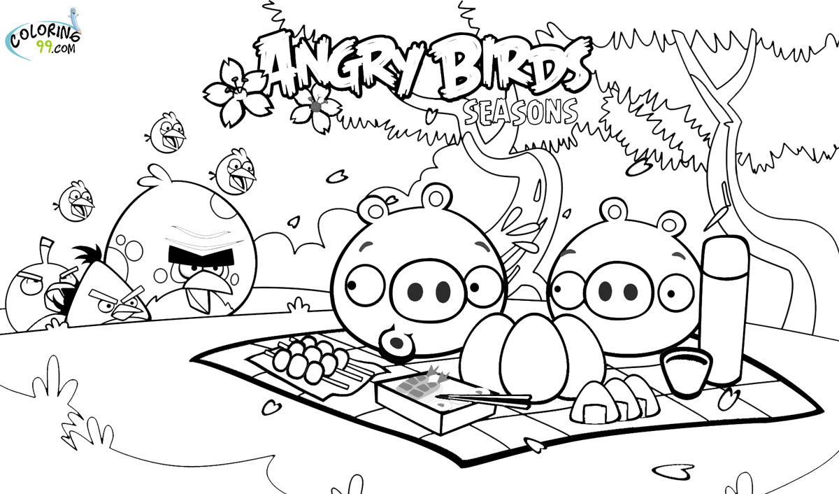 1200x706 Angry Birds Coloring Pages