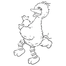 230x230 Top 25 Free Printable Big Bird Coloring Pages Online