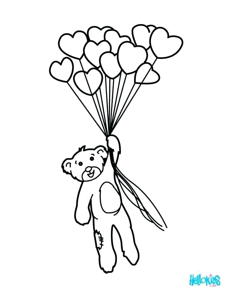 Birthday Balloon Coloring Pages at GetColorings.com | Free printable