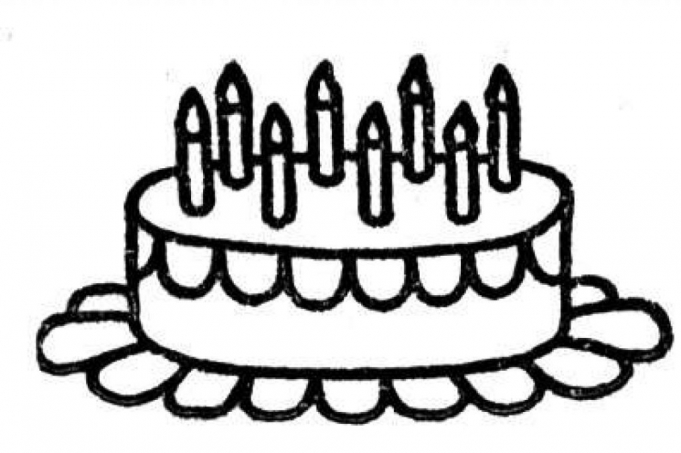 960x639 Get This Online Birthday Cake Coloring Pages 17433 !