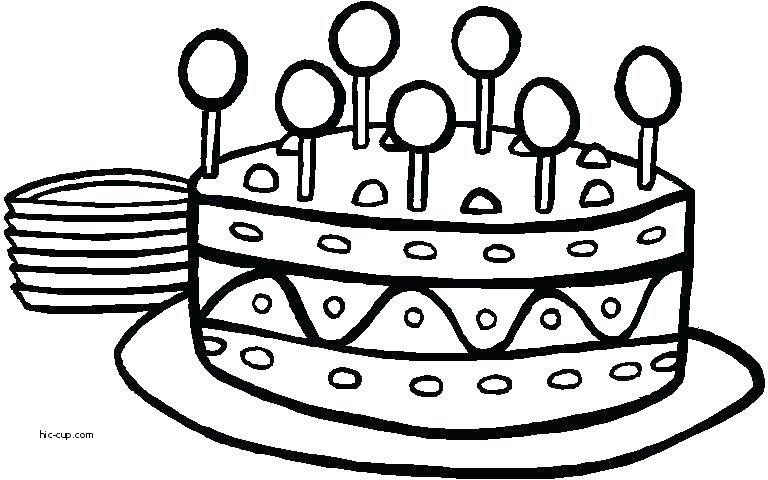 768x480 Wedding Cake Coloring Pages Coloring Page Cake Cupcake Coloring