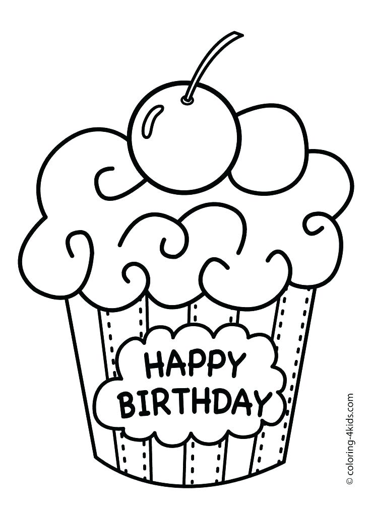 Awesome Printable Happy Birthday Coloring Pages Coloring Pages 736x1031 Awesome Printable Happy Birthday Coloring Pages Coloring Pages