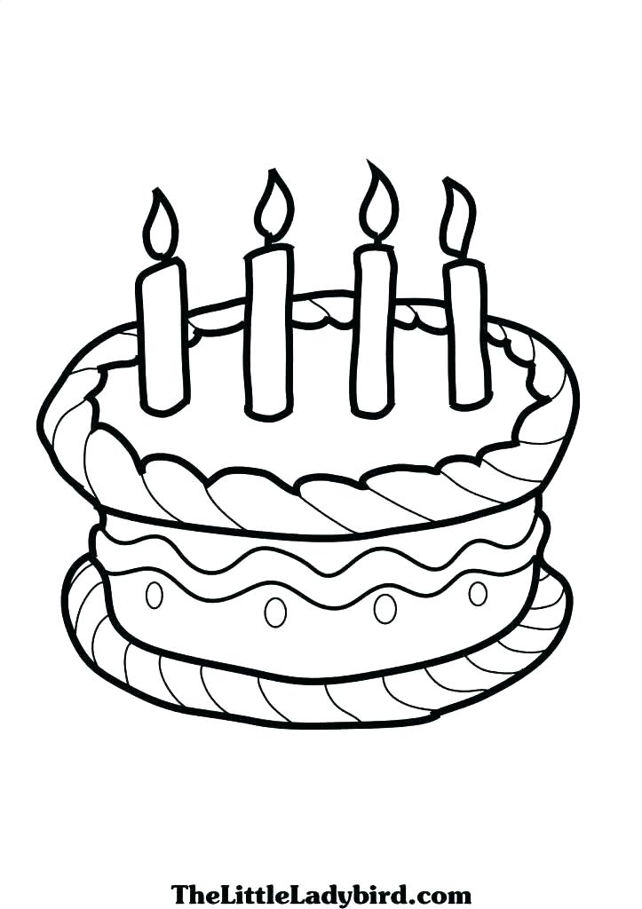 Birthday Cake Coloring Page Printable Birthday Cake Coloring Page 723x1024 Birthday Cake Coloring Page Printable Birthday Cake Coloring Page