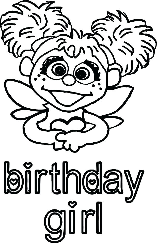 618x956 Birthday Girl Coloring Pages Brexitbook.club