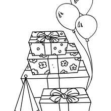 Birthday Coloring Pages 220x220 Birthday Coloring Pages