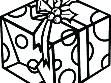 440x330 Present Coloring Page Gift Coloring Pages Presents Coloring Pages