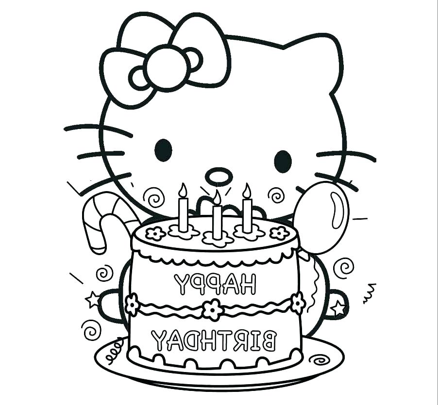 Birthday Present Coloring Page at GetColorings.com | Free printable ...