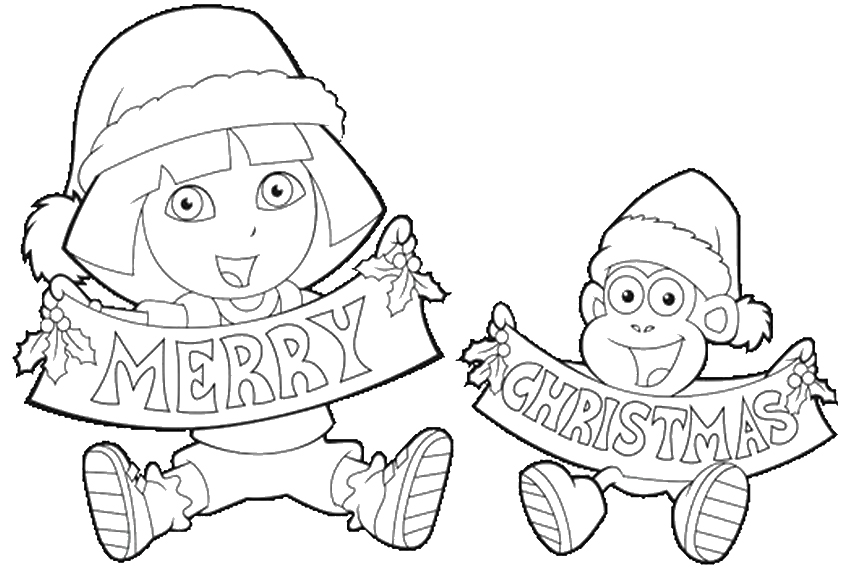 Best Disney Merry Christmas Coloring Pages Happy Holidays Free 850x567 Best Disney Merry Christmas Coloring Pages Happy Holidays Free