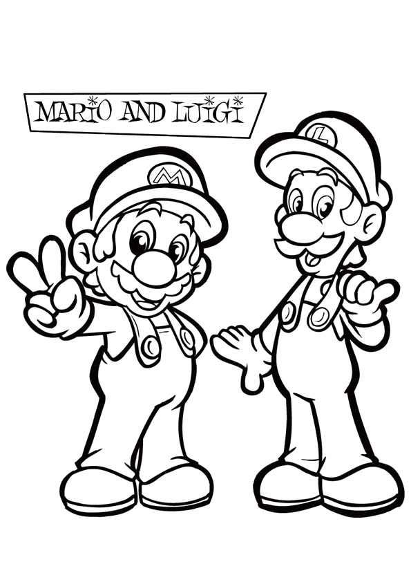 Super Mario Coloring Pages 595x842 Super Mario Coloring Pages