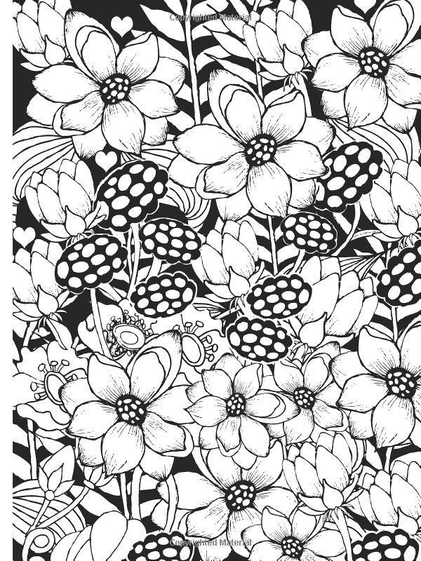 Midnight Patterns Coloring Pages 600x800 Midnight Patterns Coloring Pages