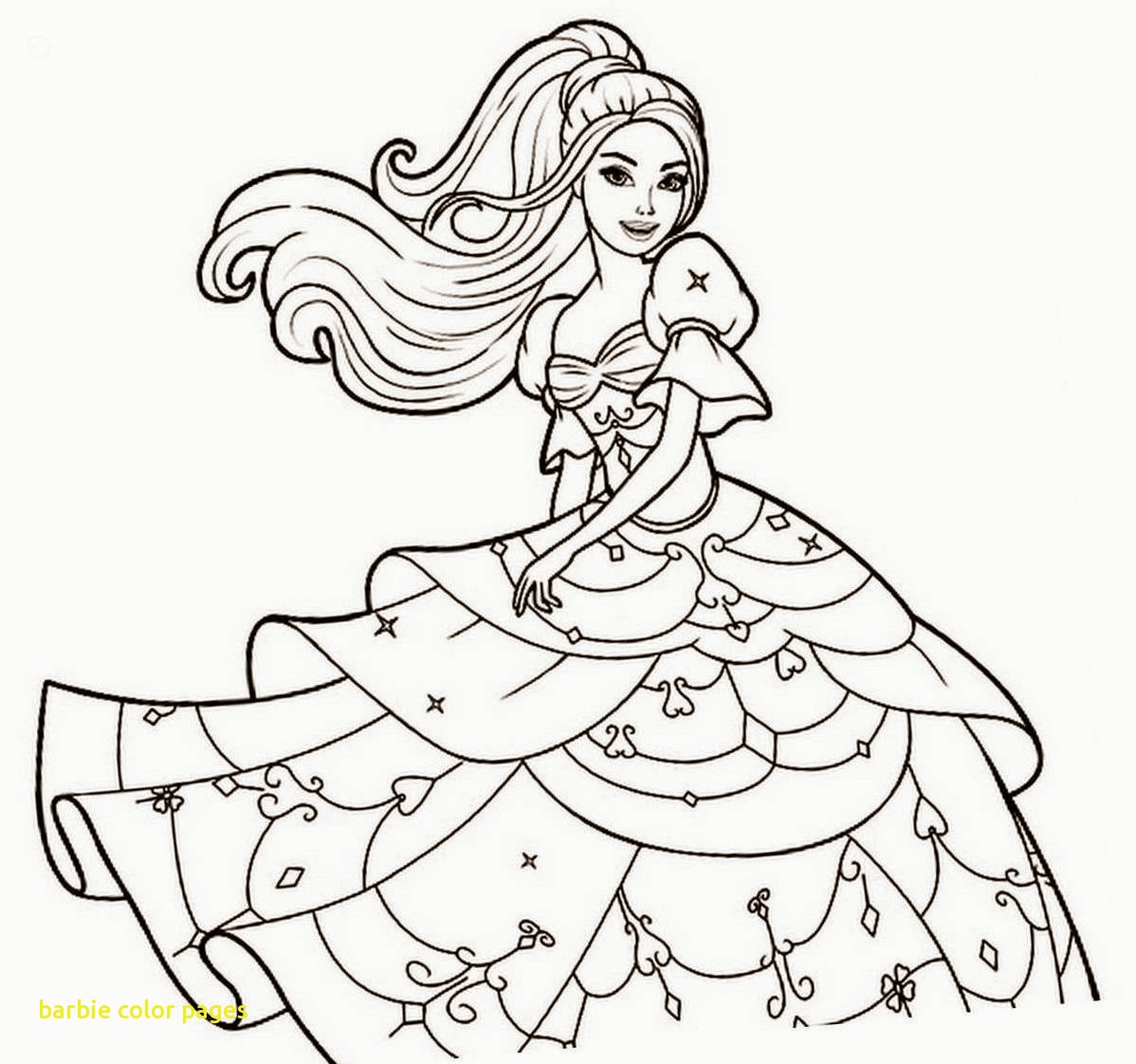 Barbie Color Pages With Drawn Coloring Page Pencil And In New 1198x1122 Barbie Color Pages With Drawn Coloring Page Pencil And In New