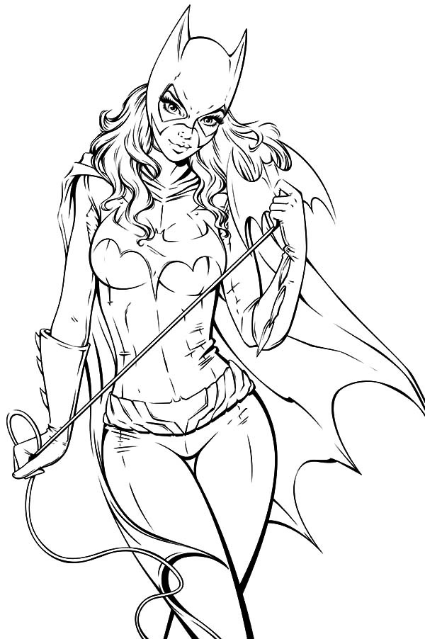 Batgirl Anchor Coloring Pages Best Place To Color 600x902 Batgirl Anchor Coloring Pages Best Place To Color
