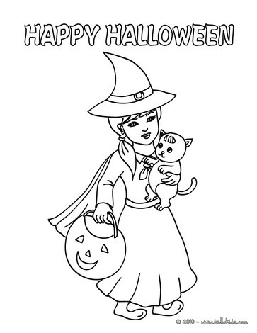 363x470 Halloween Posters Coloring Pages