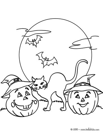363x470 Jack O Lantern Pumpkins Coloring Pages