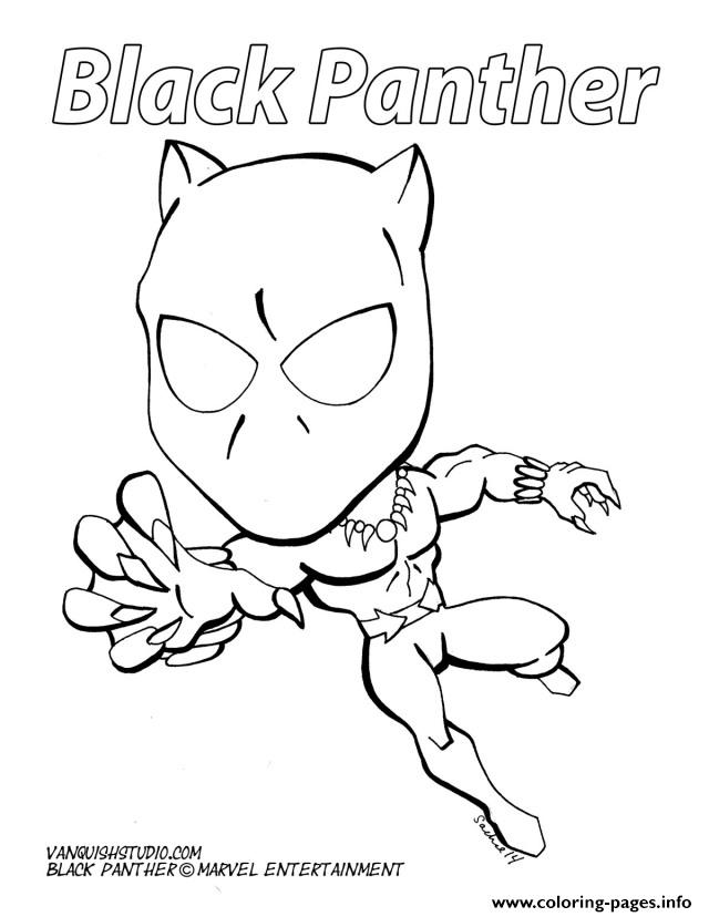 Cartoon Black Panther Marvel Coloring Pages Printable 640x828 Cartoon Black Panther Marvel Coloring Pages Printable