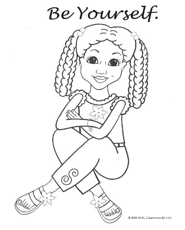 Coloring Pages For African American Girls 592x739 Coloring Pages For African American Girls