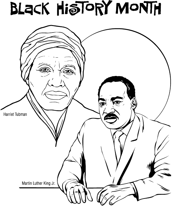 Black History Month Printables 582x741 Black History Month Printables