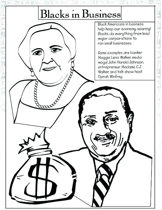 539x698 Black History Month Coloring Pages Black History Month Coloring